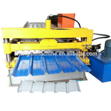 Corgzhou Color Steel IBR Profil Roll Forming Machine Prix